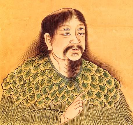 Portrait légendaire de Cangjie