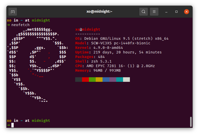 neofetch screenshot