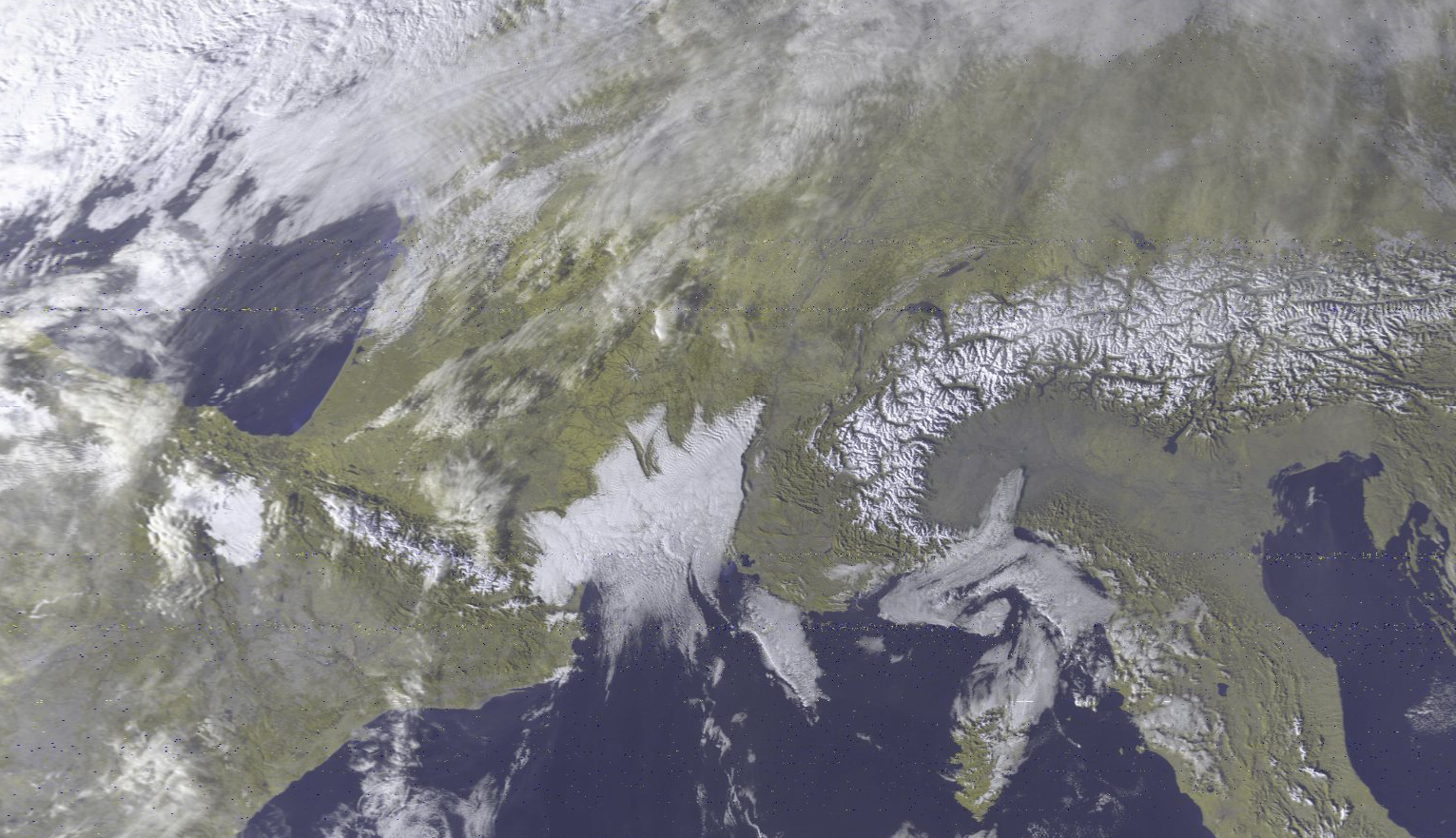 NOAA over Europe